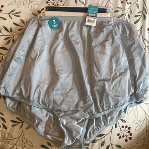 Vanity Fair Lace Nouveau 13011 Brief 3-Pack Panty - Women's Size 10 3XL NWT